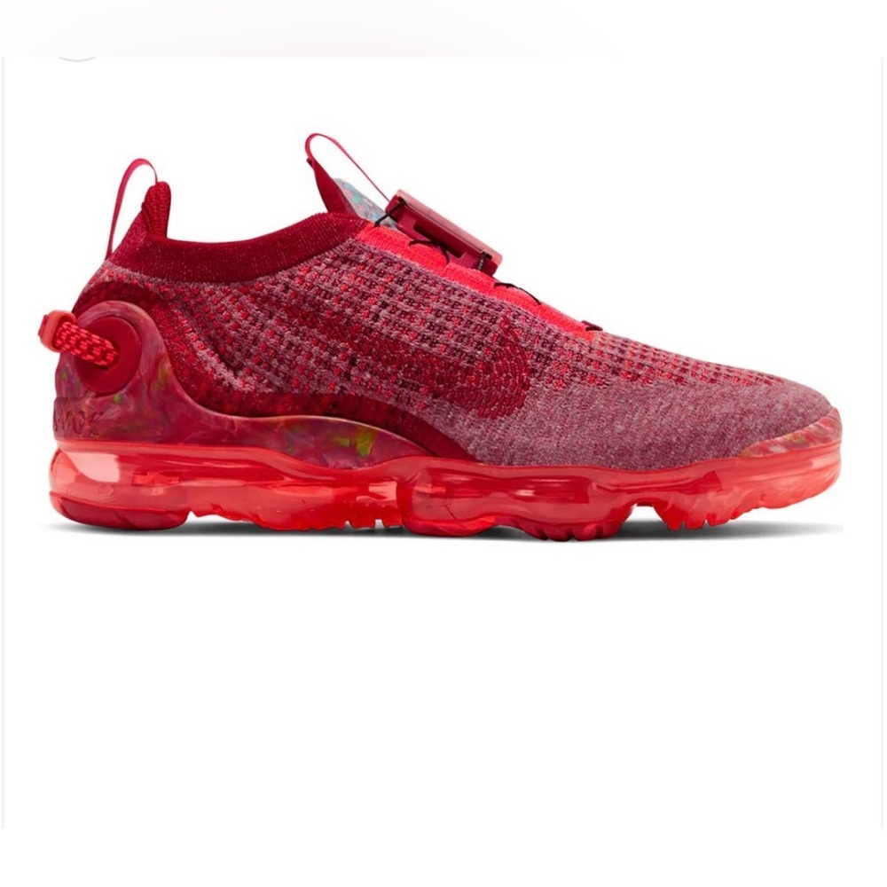 Nike Men's Air Vapor Max 2020 FlyKnit Shoes - Team Red / Flash Crimson / Gym